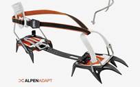 Crampons Petzl Irvis LeverLock noir orange