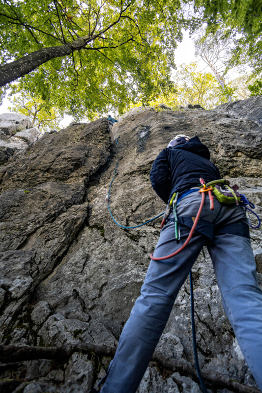 Escalade en couenne