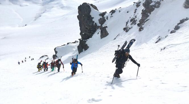 Dôme de Polset par la vallée du « split-fond » image article