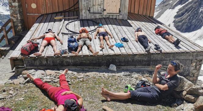 Cycle perfectionnement alpinisme et bronzette - été 2022 image article