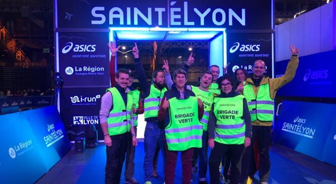 LA BRIGADE VERTE DE LA SAINTELYON - Complète image article