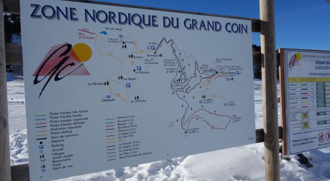 Domaine Nordique du Grand Coin : un joli petit coin entre Maurienne et Tarentaise. image article