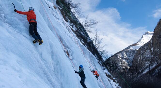 Premier WE Cascade Initiation CAF de l'année 2021 ! image article