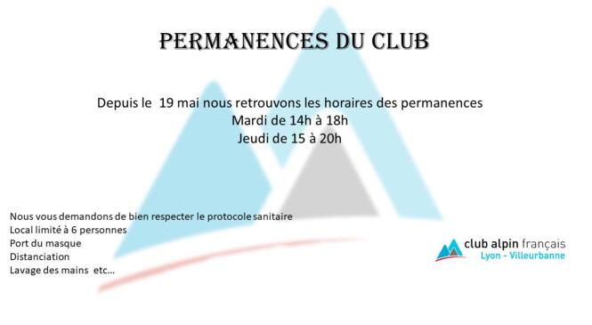 Reprise normale des permanences image article
