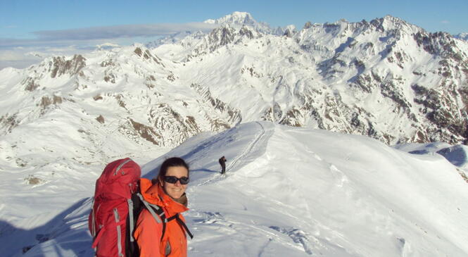 Récit : balade à skis en Beaufortain image article