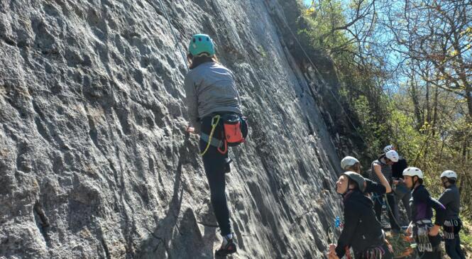 RETOUR COLLECTIVE ESCALADE YENNE image article