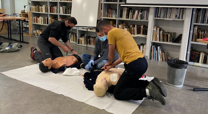 2 séances PSC1 au Club (formation premier secours) image article