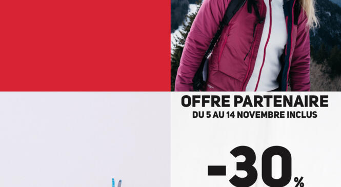 Opération commerciale chez Millet Lafuma Lyon jusqu’au 14 novembre image article