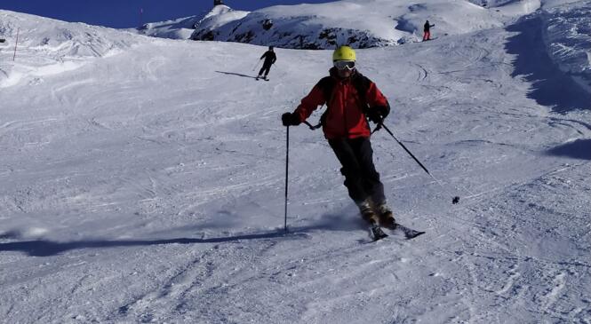 Sortie ski de piste les Karellis 5 février image article