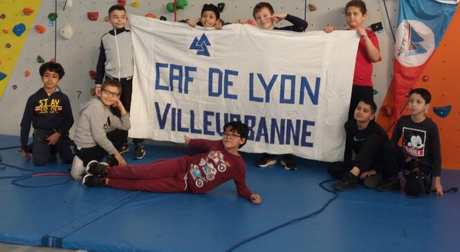 Animation escalade pour les jeunes du quartier St Jean de Villeurbanne image article