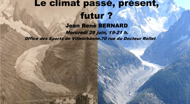 CONFERENCE SUR LE CLIMAT : Passé, présent, futur ? image article