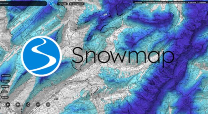 Présentation de l'application Snowmap par son créateur image article