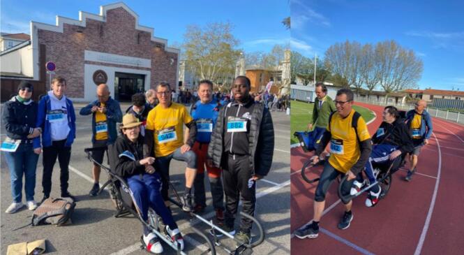 Course Déci'Run du 6 avril : une belle équipe "PEPS" du Club y était ! (Et quelle épopée !) image article