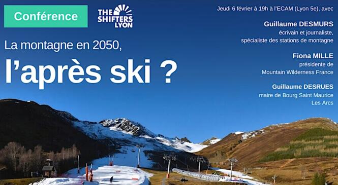 Conférence "La montagne en 2050, l’après ski ?" image article
