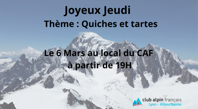 JOYEUX JEUDI DE MARS image article