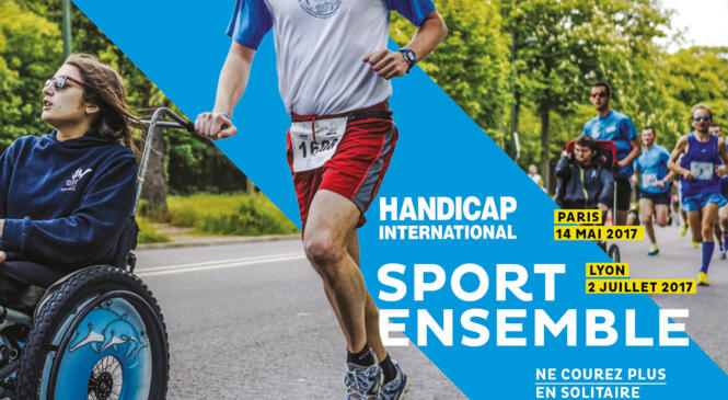 Handicap international et le club alpin Francais L.V. ensemble le 2 juillet image article