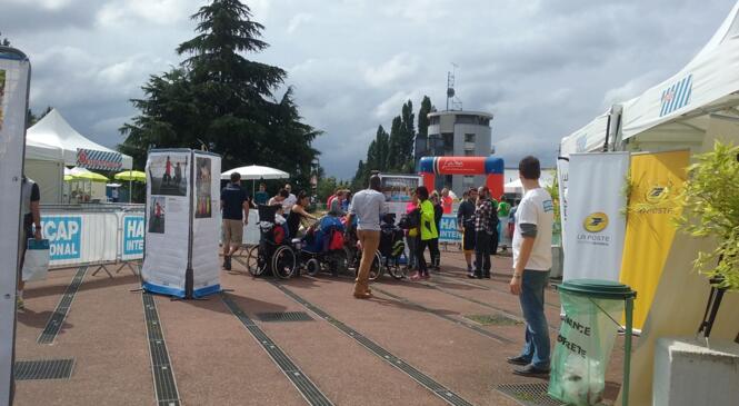 Handicap international et le club alpin Francais L.V. ensemble le 2 juillet image article