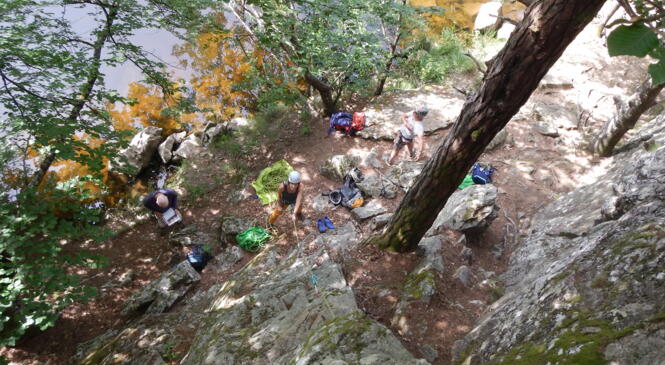 RETOUR SUR ESCALADE EN HAUTE LOIRE image article
