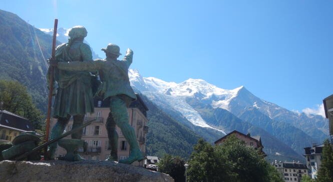 RETOUR SEMAINE MASSIF MT BLANC combiné RANDO ESCALADE image article