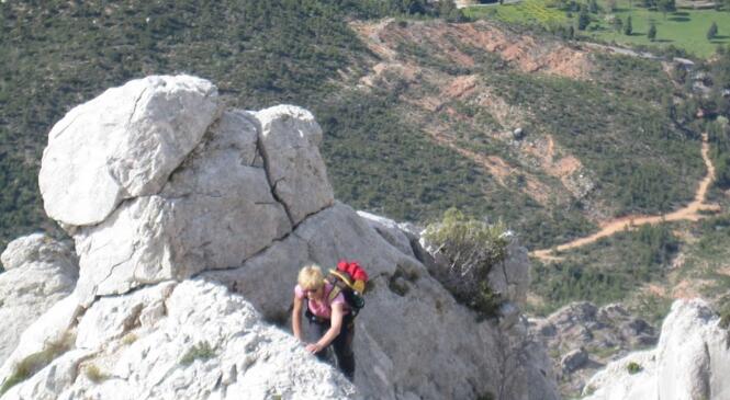 Les sentiers techniques de la Sainte Victoire image article