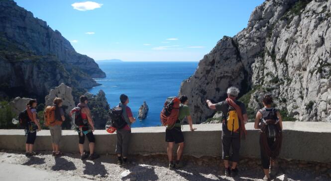 CYCLE INITIATION ESCALADE 2016 / CLAP DE FIN AUX CALANQUES image article
