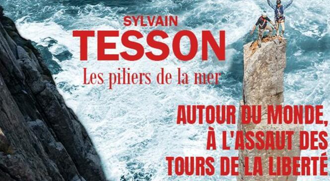 LES PILIERS DE LA MER de Sylvain Tesson image article