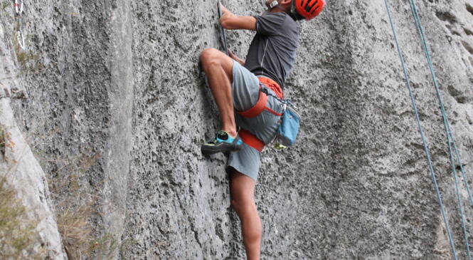Escalade à Seynes Gard image article