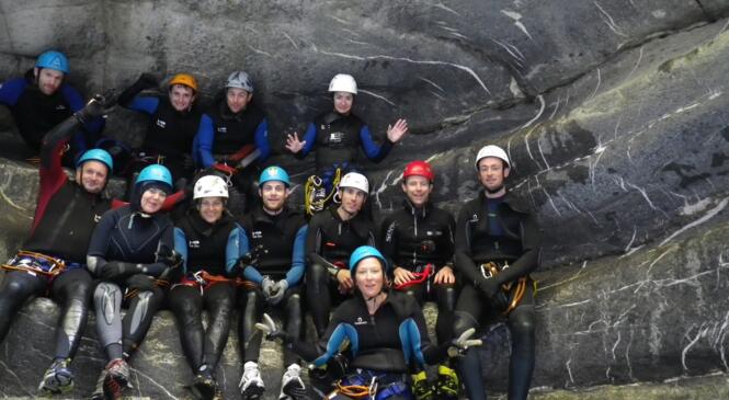 Canyoning dans les Alpes Maritimes image article