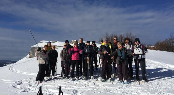 SORTIE BUS EN RAQUETTES AU MARGERIAZ image article