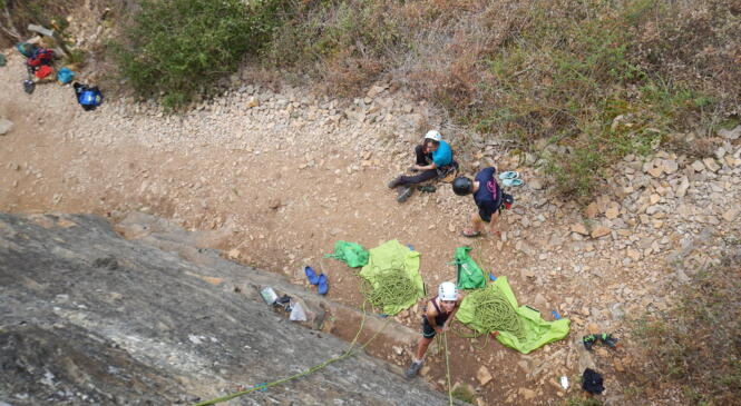 RETOUR COLLECTIVE ESCALADE DOIZIEUX, NON VERNA image article