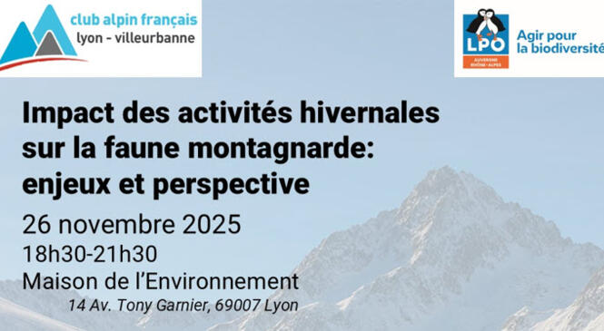 Conférence - Impact des activités hivernales sur la faune montagnarde image article