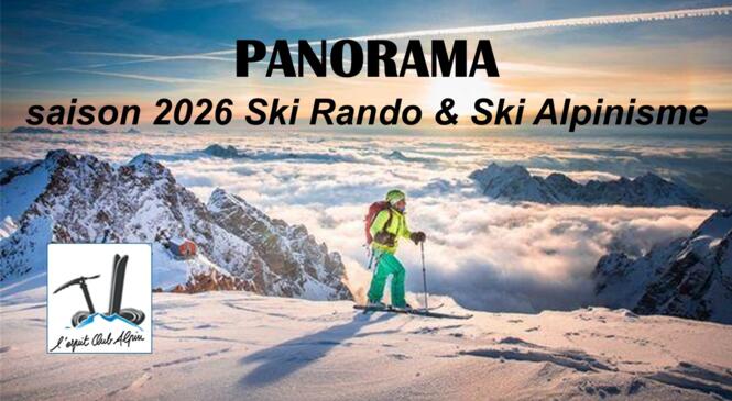 Panorama global de l'offre "Ski de Randonnée -Ski Alpinisme" Saison 2025-2026 image article