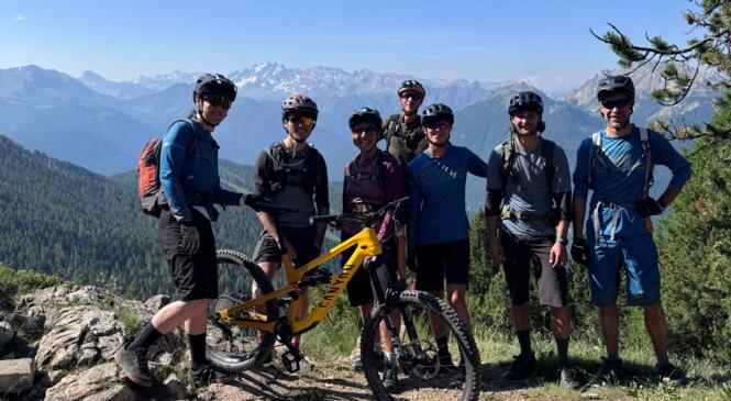 Stage perfectionnement VTT Queyras image article