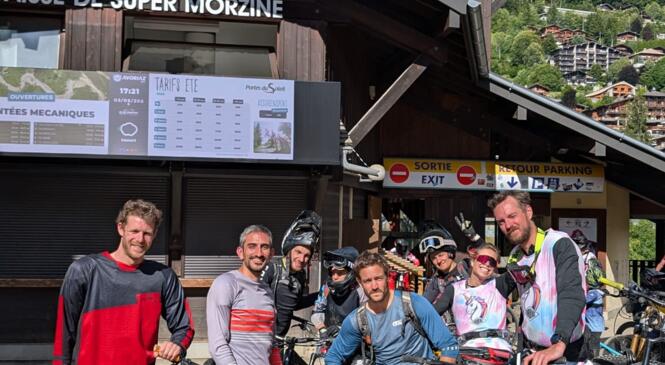 Bike parks des portes du soleil ! image article